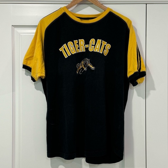 Hamilton Tiger-Cats Vintage 90s CFL Football T-Shirt - Men’s XL - Picture 1 of 6